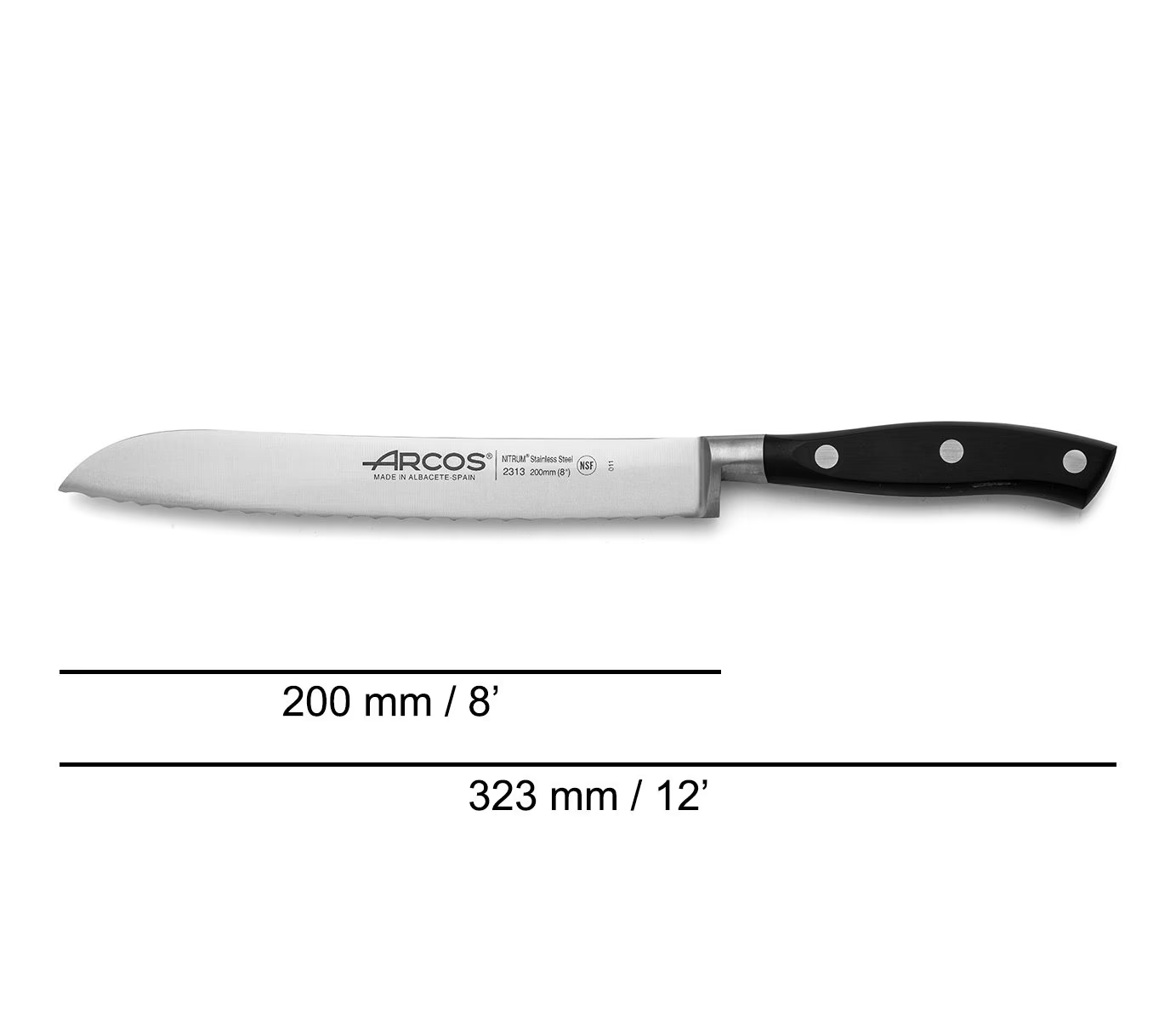 200MM Faca de Pão