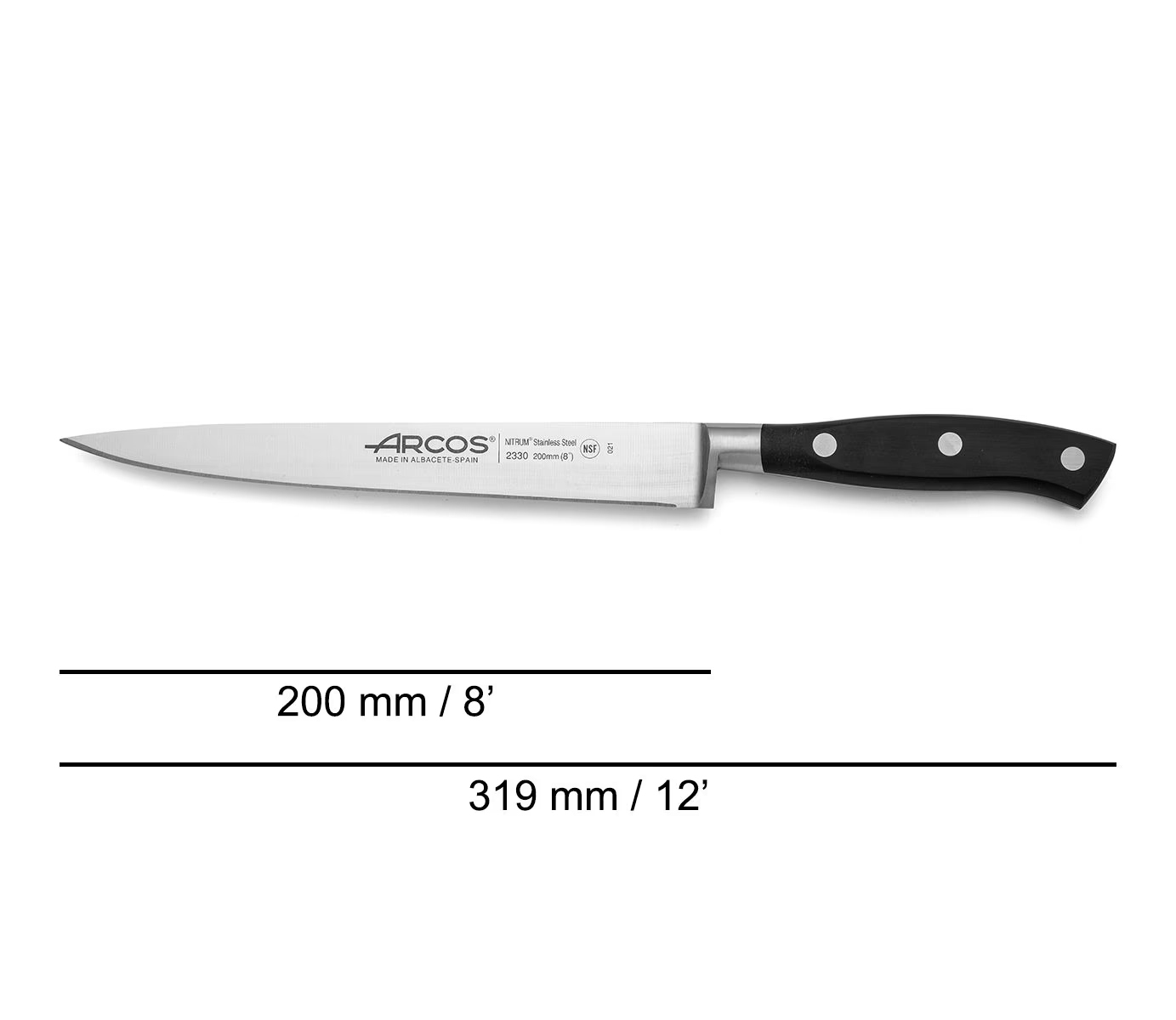 200MM Faca de Filetes
