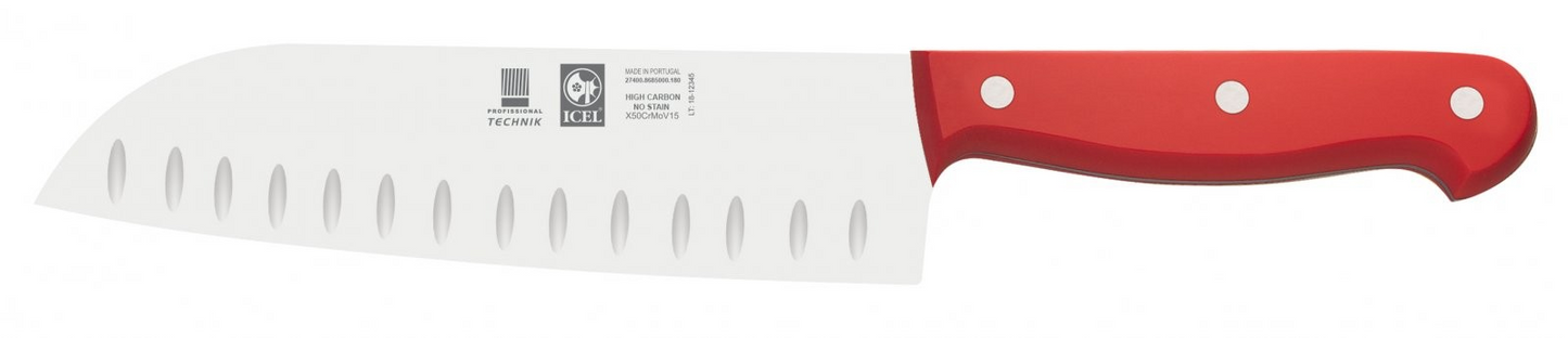 180MM Faca Santoku com Alvéolos