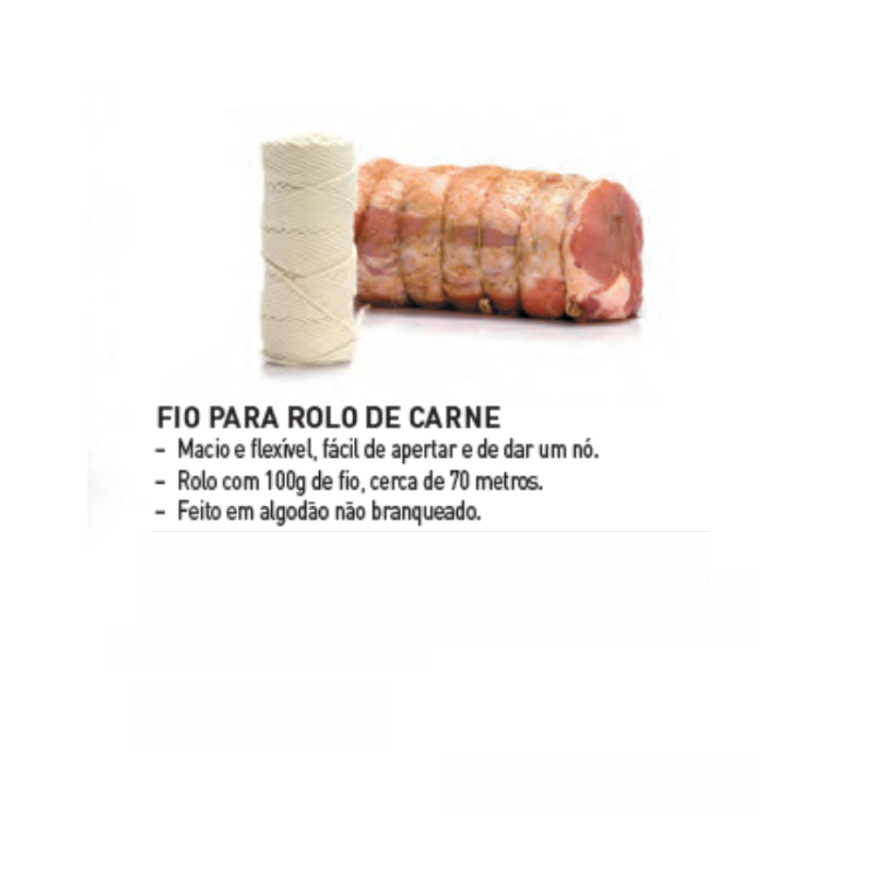 Fio para rolo de carne 144M