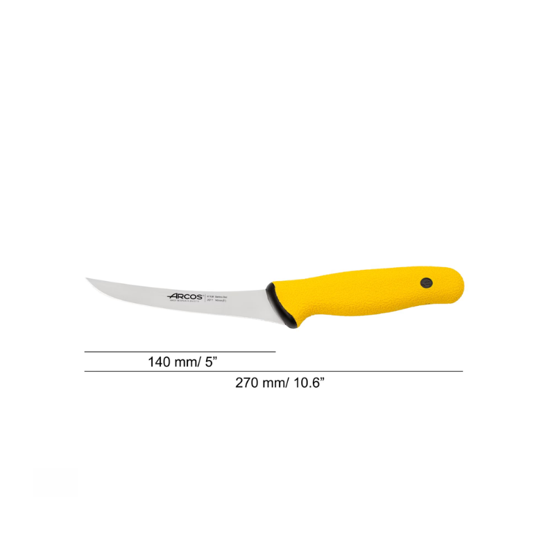 Faca de desossar rígida Duo Pro Series 140 mm
