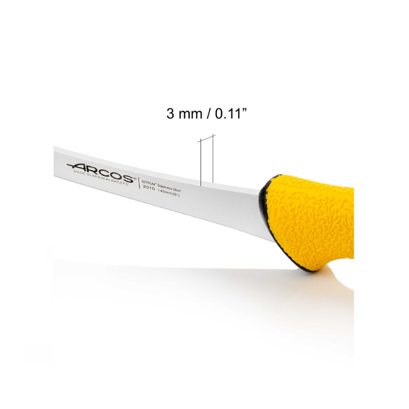 Faca de desossar rígida Duo Pro Series 140 mm