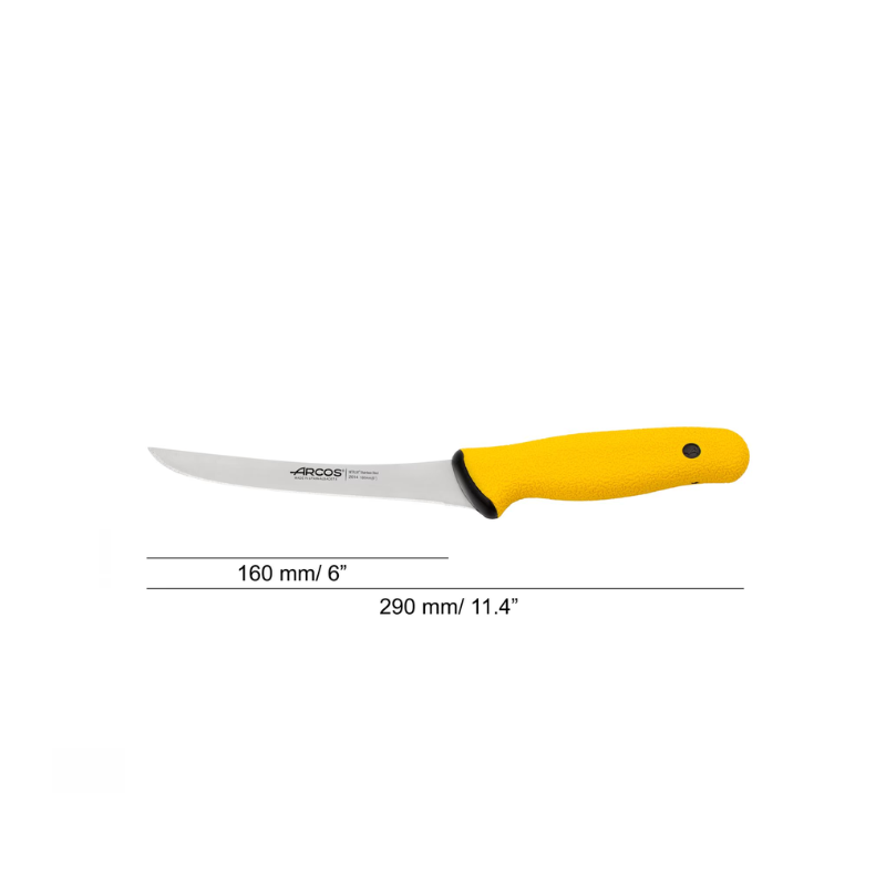 Faca de desossar rígida Duo Pro Series 160 mm