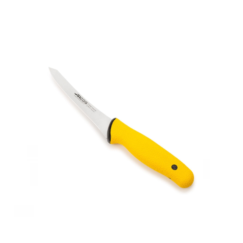 Faca de desossar semi-rígida Duo Pro Series 140 mm com ponta chanfrada