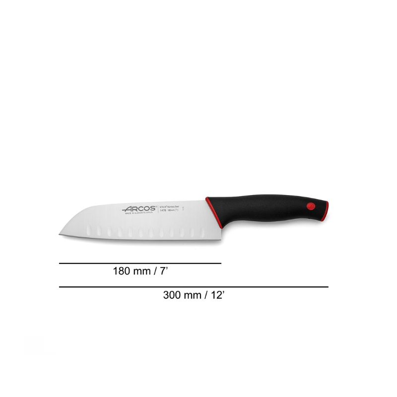 Faca Santoku Duo Series 180 mm