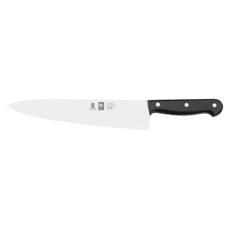 Faca de Chef com Serrilha
