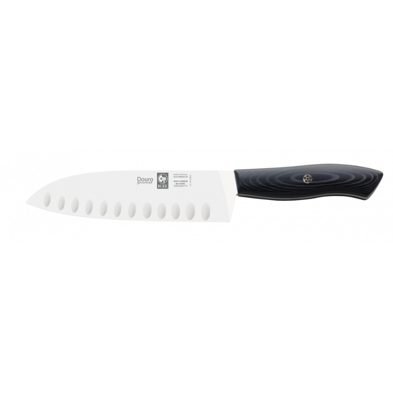 180MM Faca Santoku, alvéolos