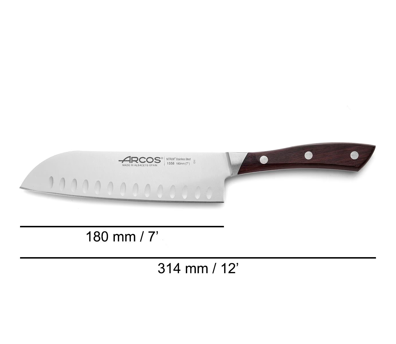 Faca Natura 180MM Santaku