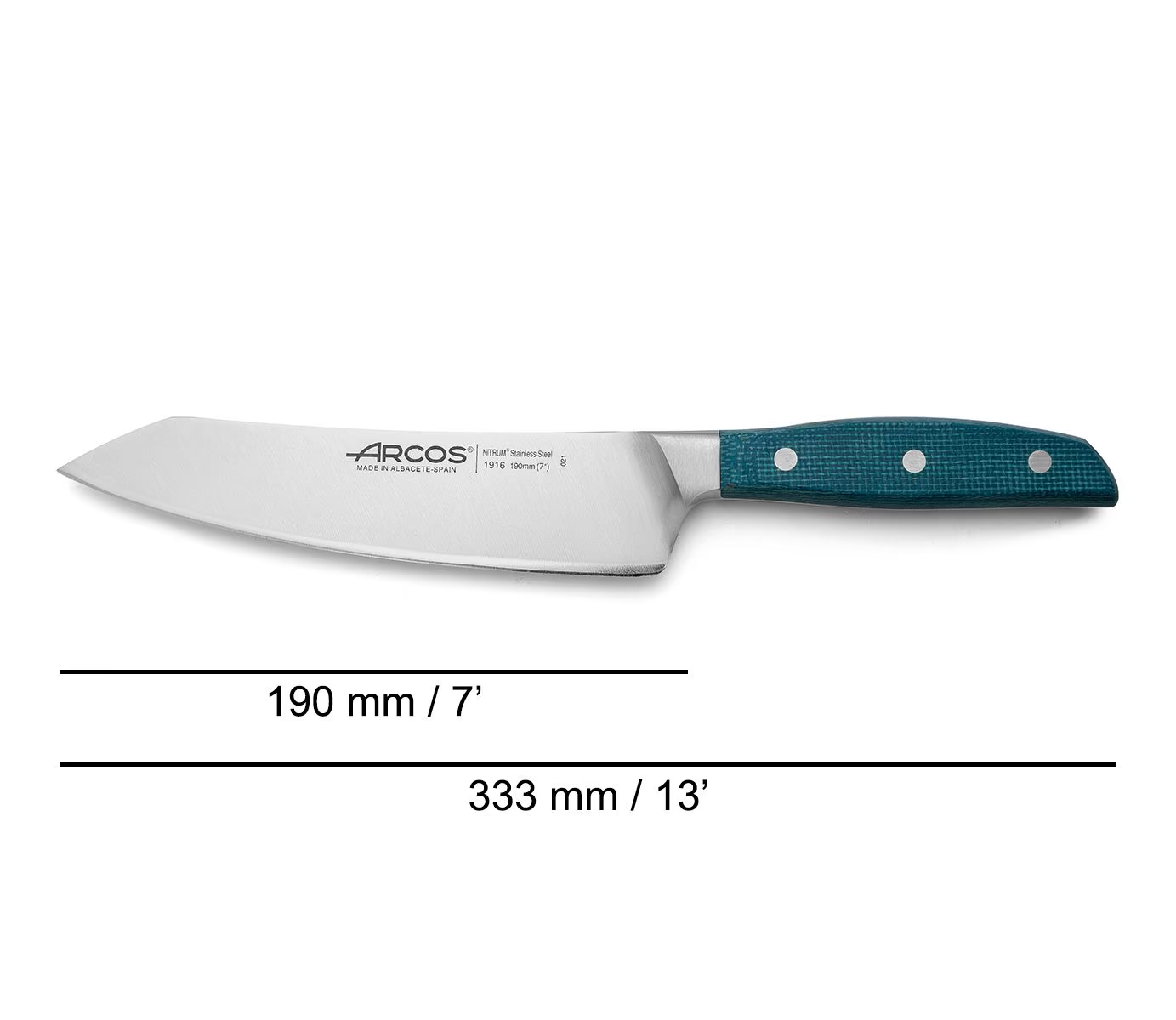 190MM Faca Santoku de Balanço