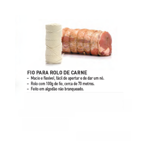 Fio para rolo de carne 144M