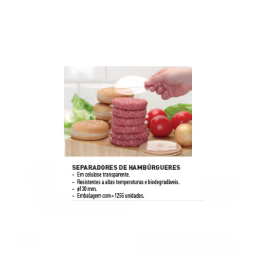 Separadores de Hambúrgueres