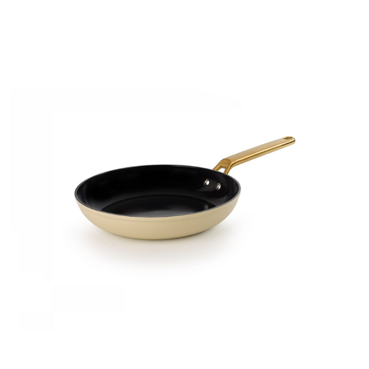 Frigideira Antiaderente De Cerâmica Série Samoa Iconic Bege 28 cm